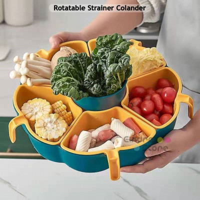 Rotatable Strainer Colander